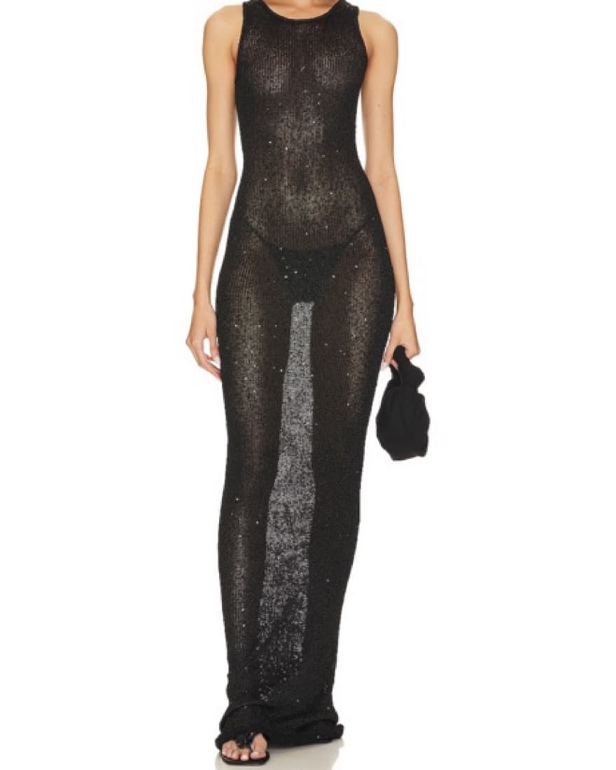 Asta Resort - Black Natalia Dress  - Image 1