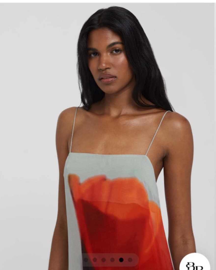 Rat & Boa Rose Print Maxi Dress - Image 2