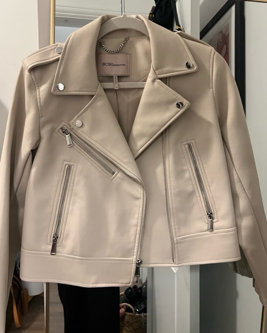 Leather Bcbgeneration Jacket - Image 3