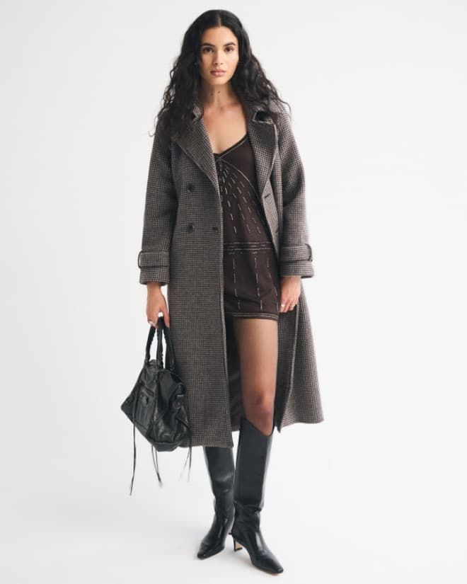 Abercrombie Sequin Mesh Mini Dress - Image 2