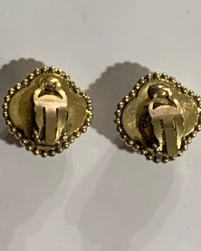 vintage CHANEL earrings - Image 4