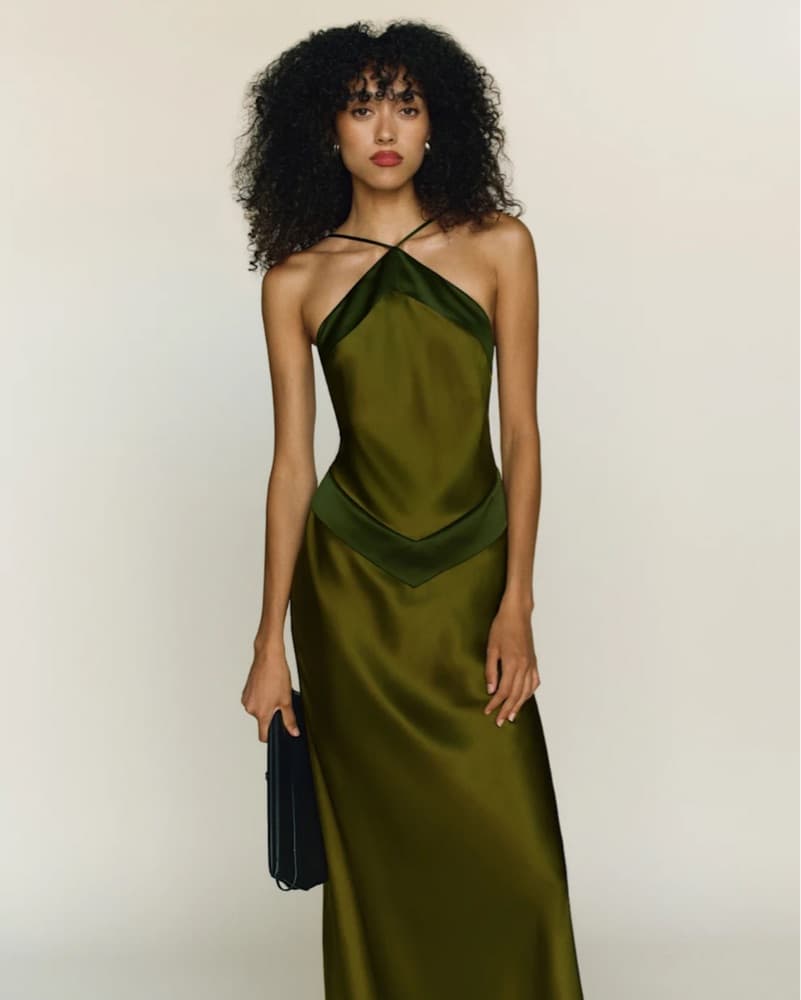 Jillian Silk Dress - Image 2