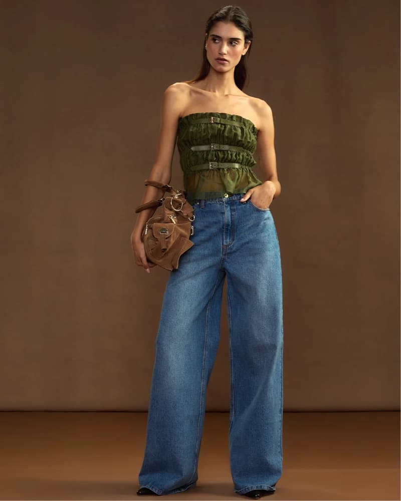Cynthia Rowley Buckle Up Organza Top - Image 4