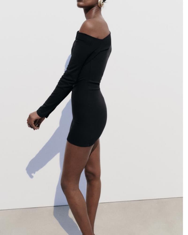 Zara Asymmetrical Dress - Image 3