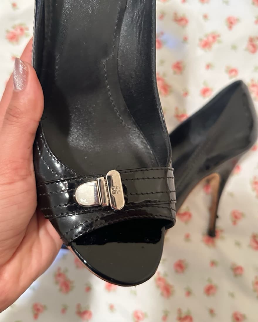 Givenchy Black Stiletto Heels  - Image 3
