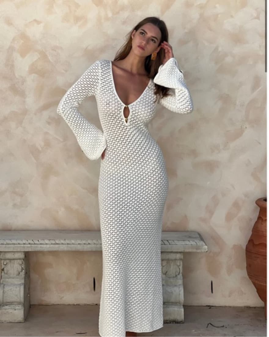 Kapri Crochet Dress - Image 1