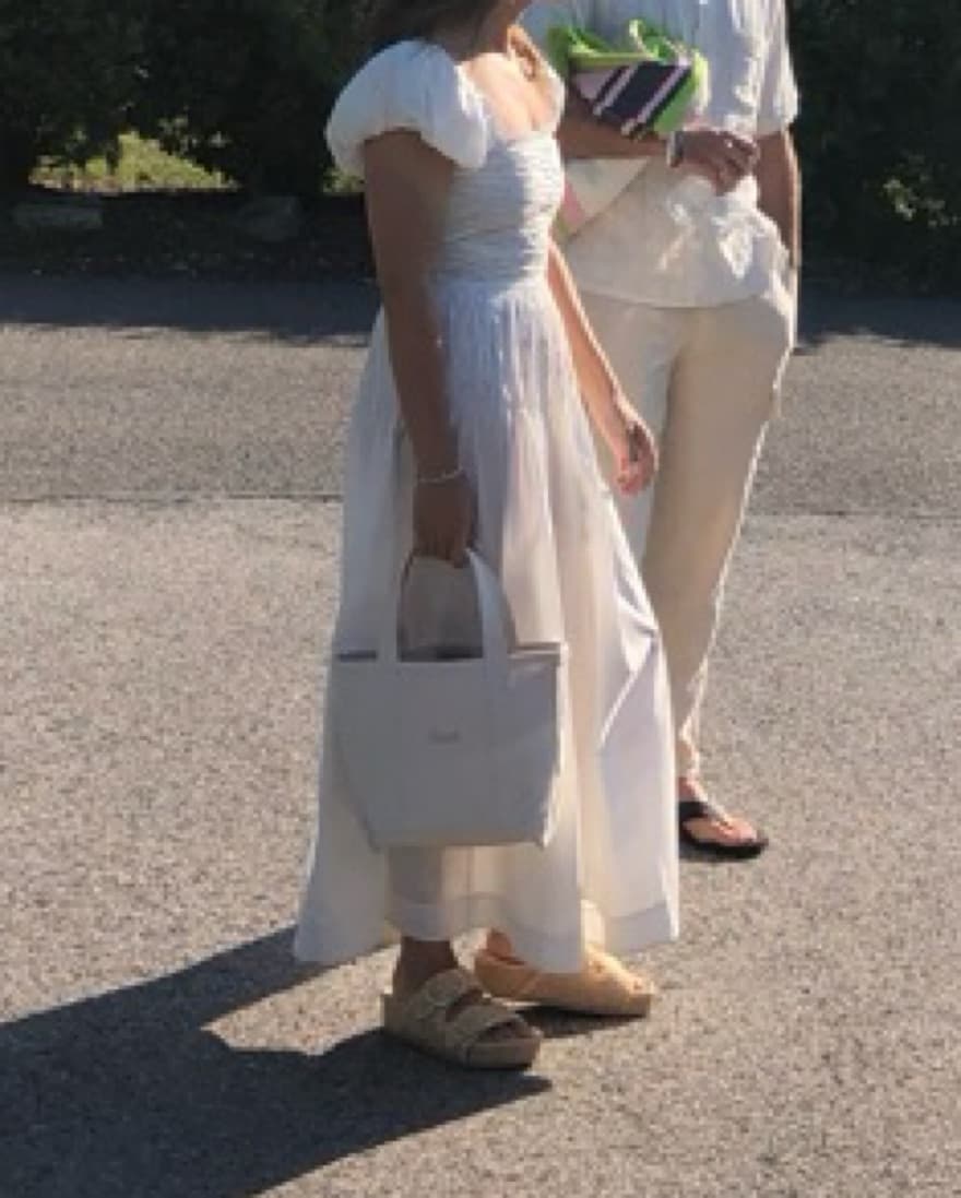 Doen Long White Dress - Image 3