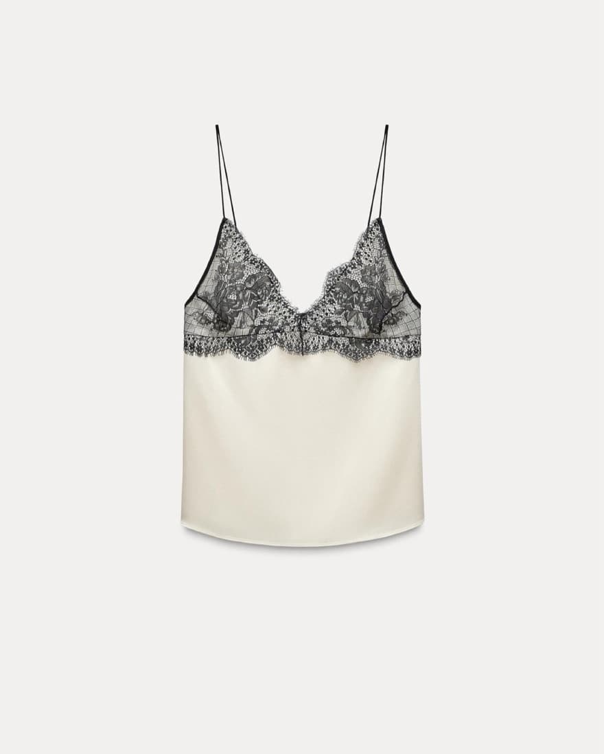 Lace Lingerie Tank - Image 1