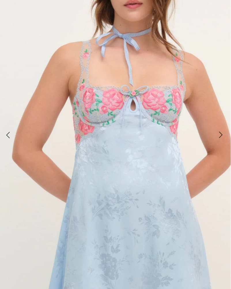 Blue For Love And Lemons Slip Dress - Image 1