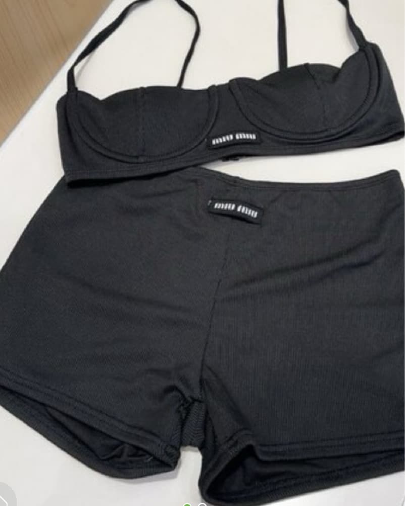 Miu Miu Bra And Shorts - Image 1