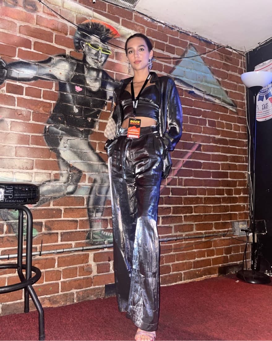 Silvertop, jacket, and pants set - Image 2