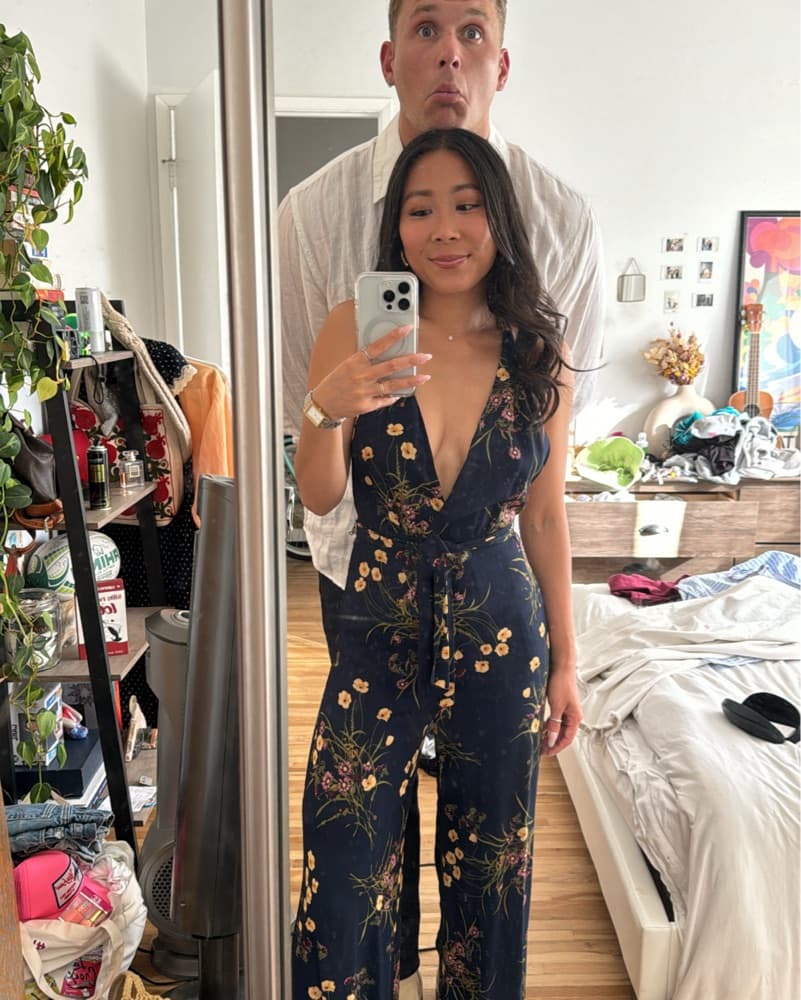Reformation Sofi Jumpsuit Mademoiselle - Image 4