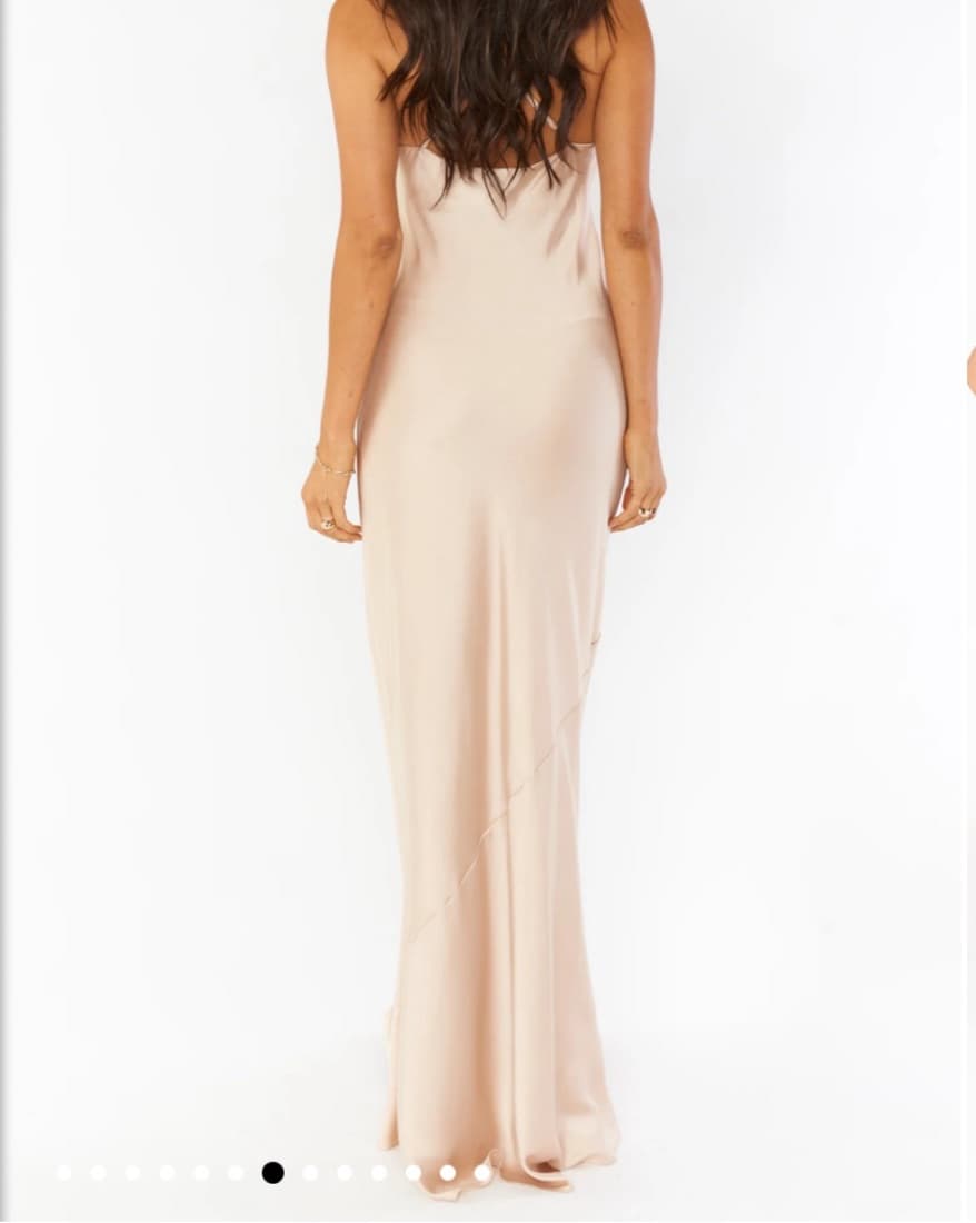 Show Me Your Mumu Slip champagne dress - Image 2