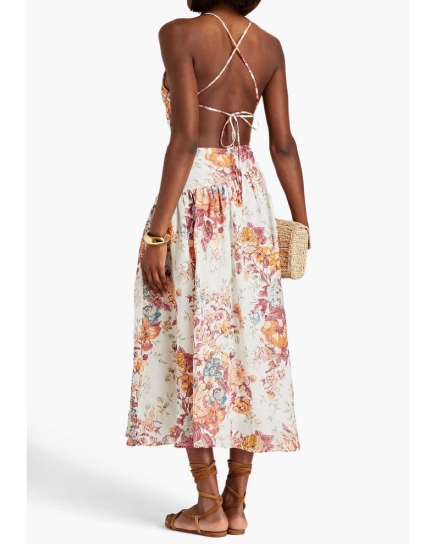 Zimmermann Cutout floral-print Midi - Image 2