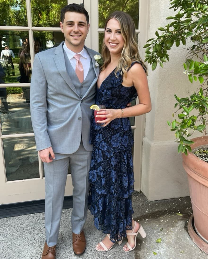 LuLu’s Molinetto Lace Tiered Maxi Dress - Image 1