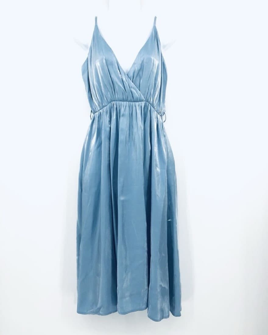 NWT Song Of Style Cyrus Midi Sheen Dress - Image 5