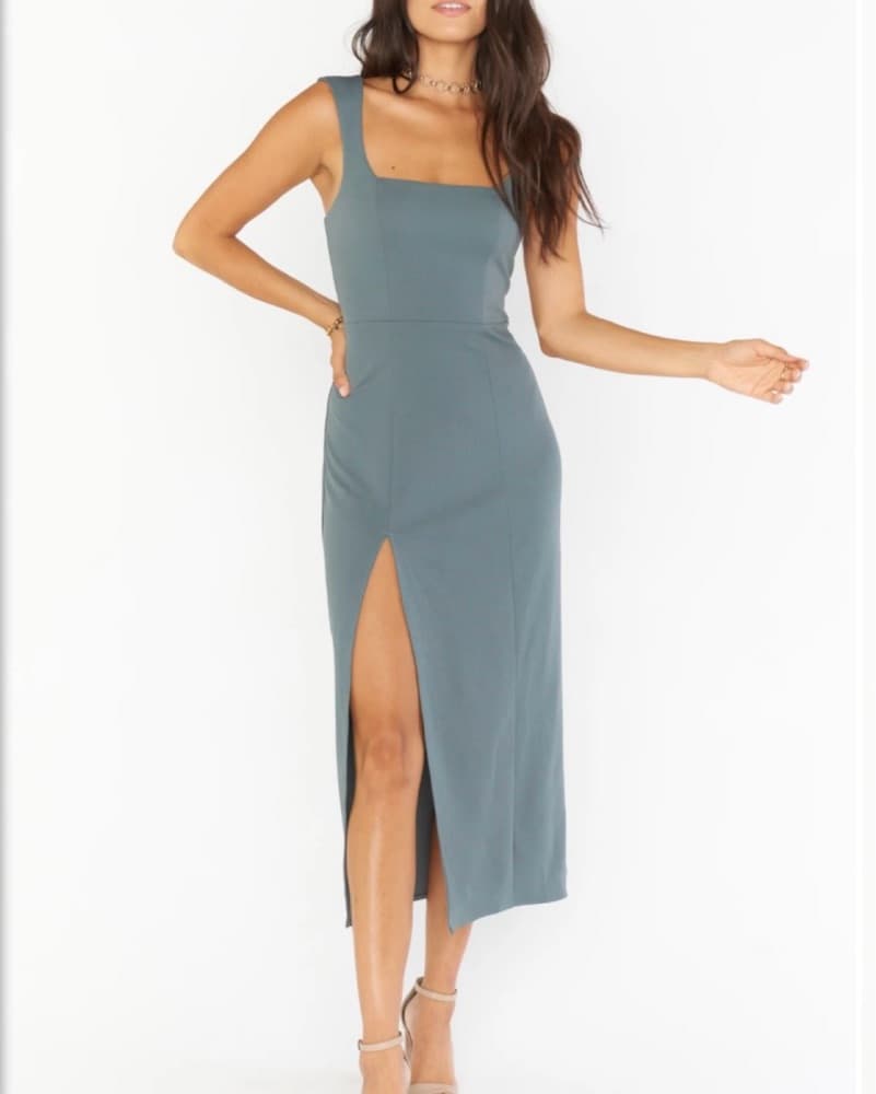Show Me Your Mumu Sage Green Dress - Image 1