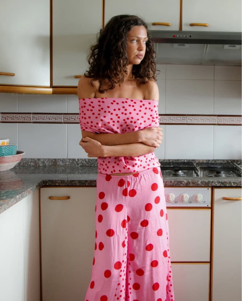 Susmies Pink And Red Polka Dot Set - Image 3