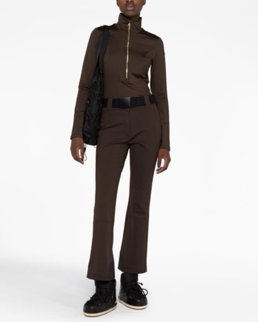 Goldbergh Chocolate Brown Ski Pants - Image 1