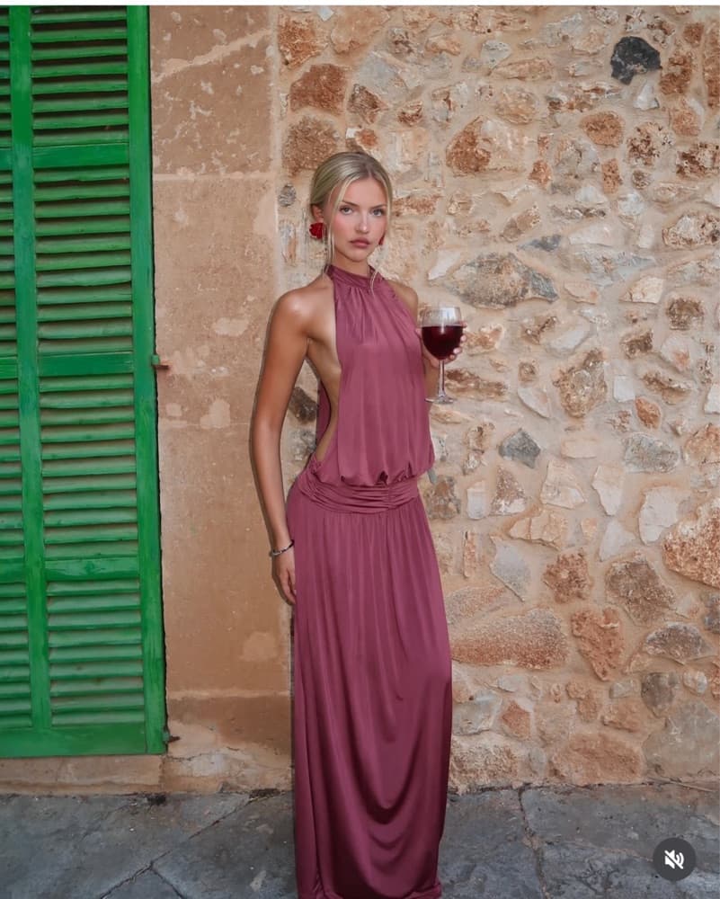 At First Sight Backless Dress - Image 3