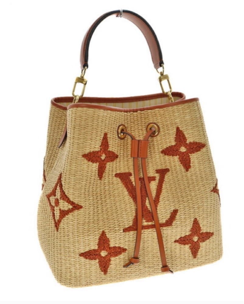 Louis Vuitton Noé BB in Natural Raffia - Image 1
