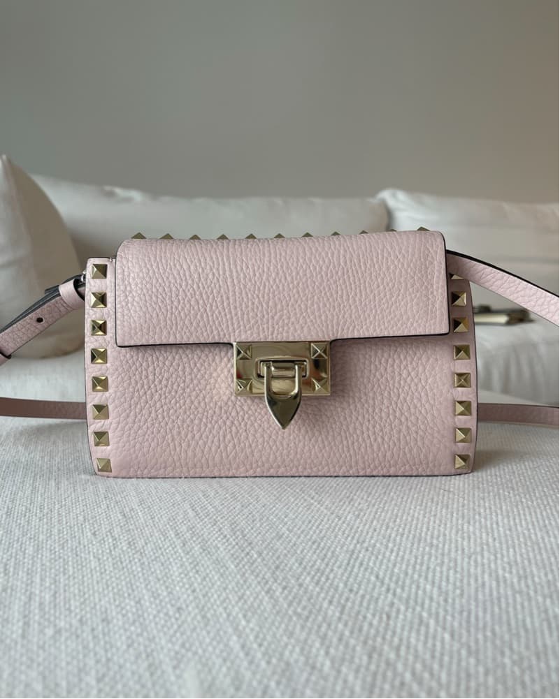 Pink Blush Valentino Crossbody Bag - Image 1