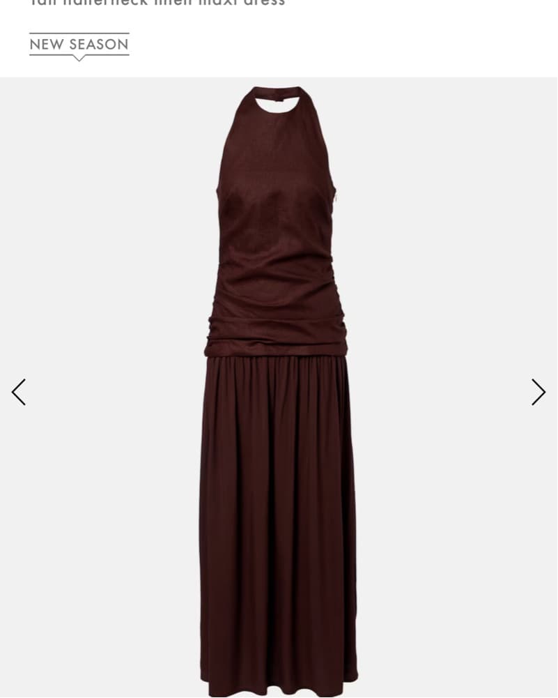 Faithfull The Brand Halterneck Tali Maxi - Image 3