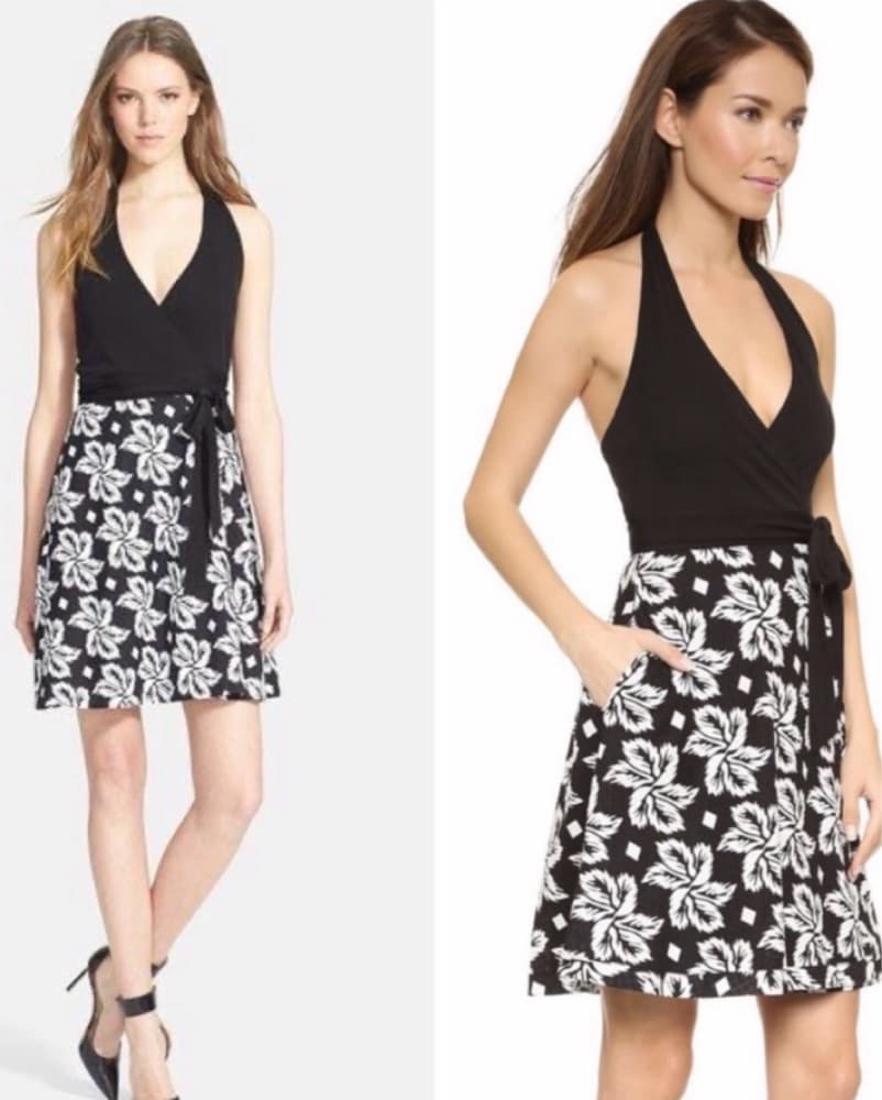 Diane Von Furstenberg halter wrap dress  - Image 1