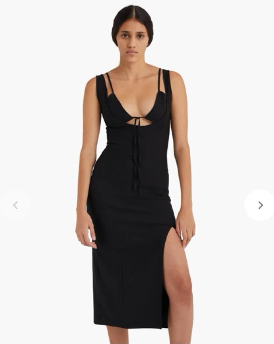 Paloma Wool Fitted Bralette Dress - Image 1