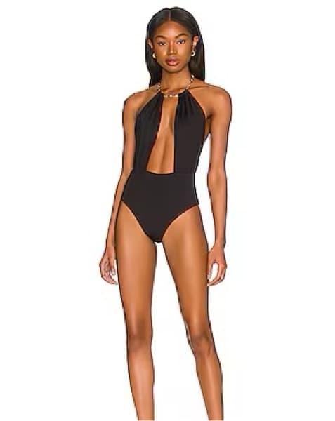 WeWoreWhat Cutout One Piece Bathing Suit - Image 1