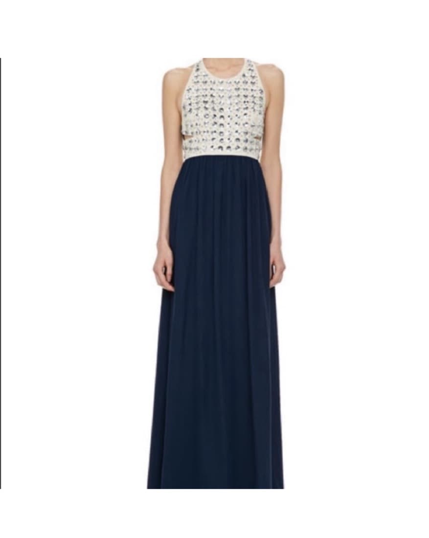 Diane von Furstenberg Navy Gown  - Image 2