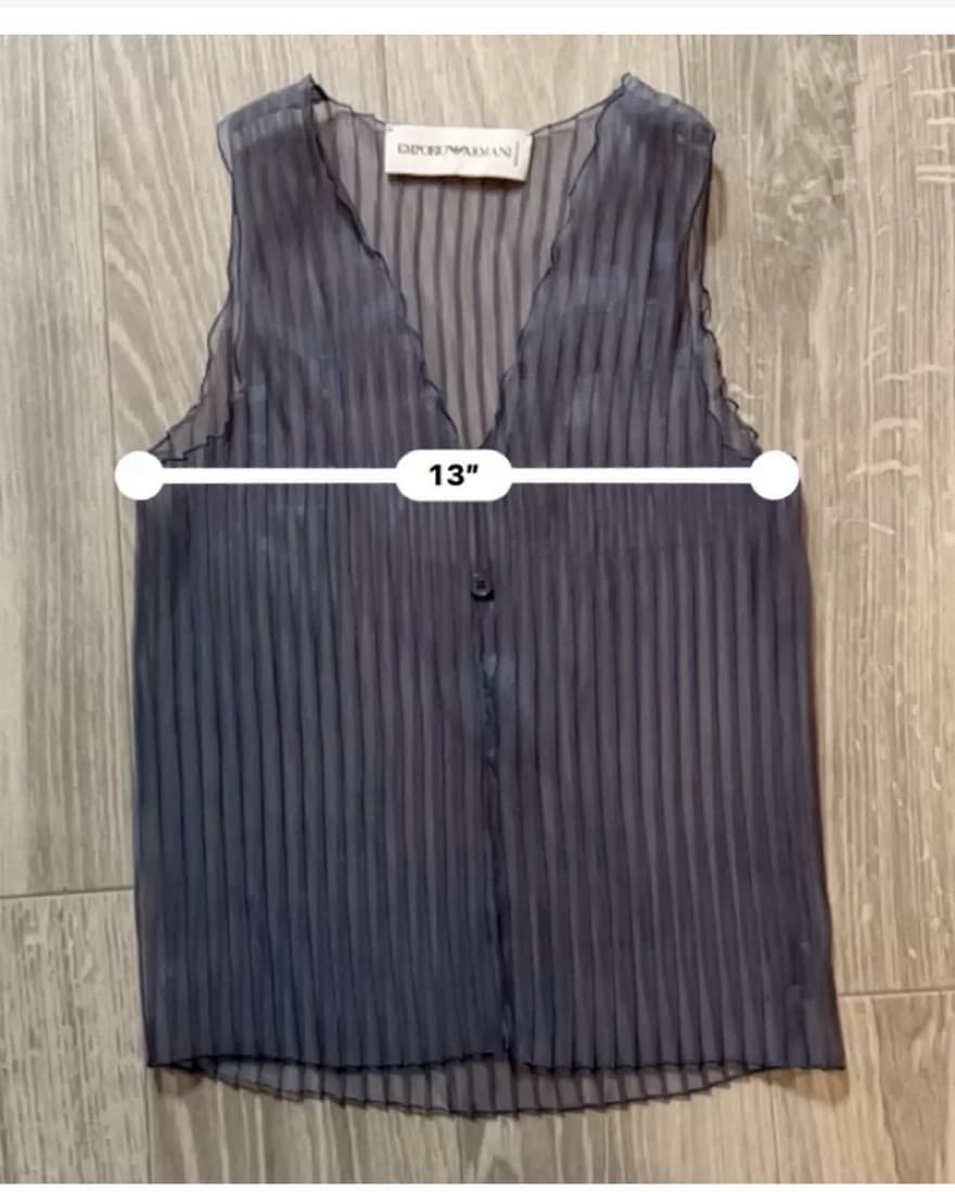 Vintage Armani top - Image 3