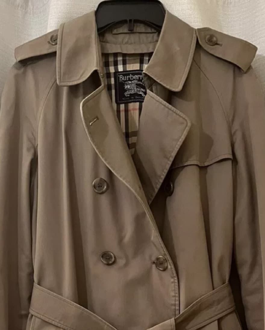 Vintage Burberry Coat - Image 3