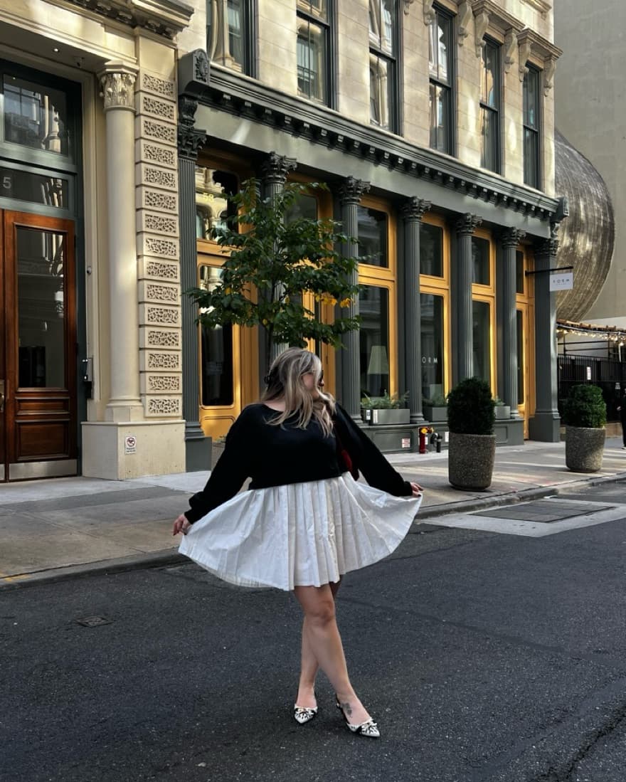 Chic Sweater Dress - Image 1