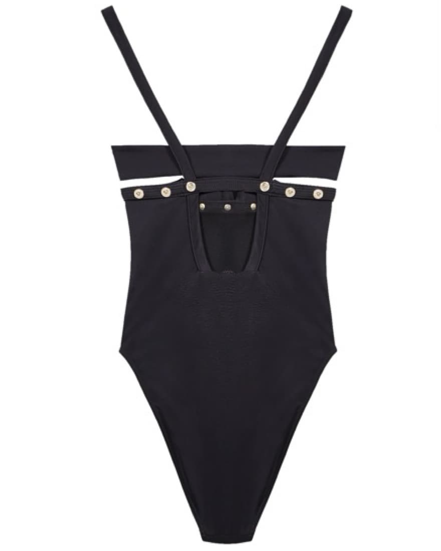 Versace Medusa Black Swimsuit/Bodysuit - Image 2