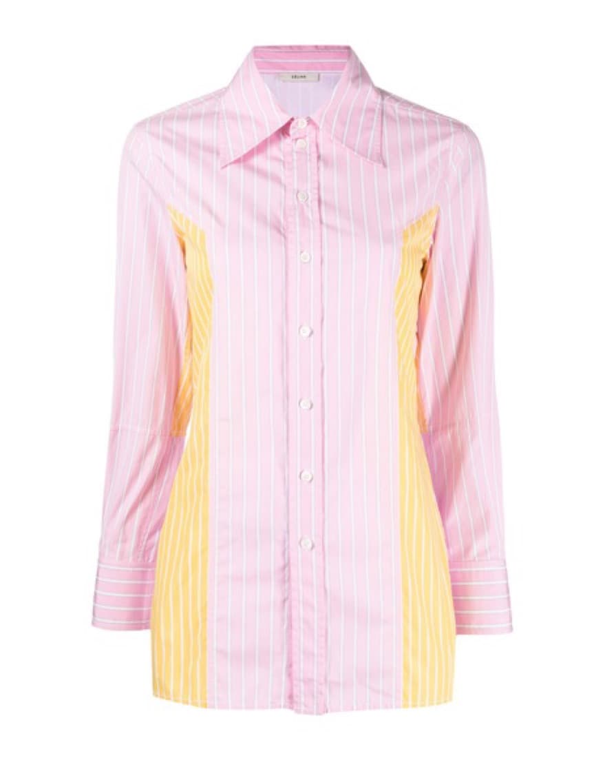 Celine Pinstripe Blouse - Image 1