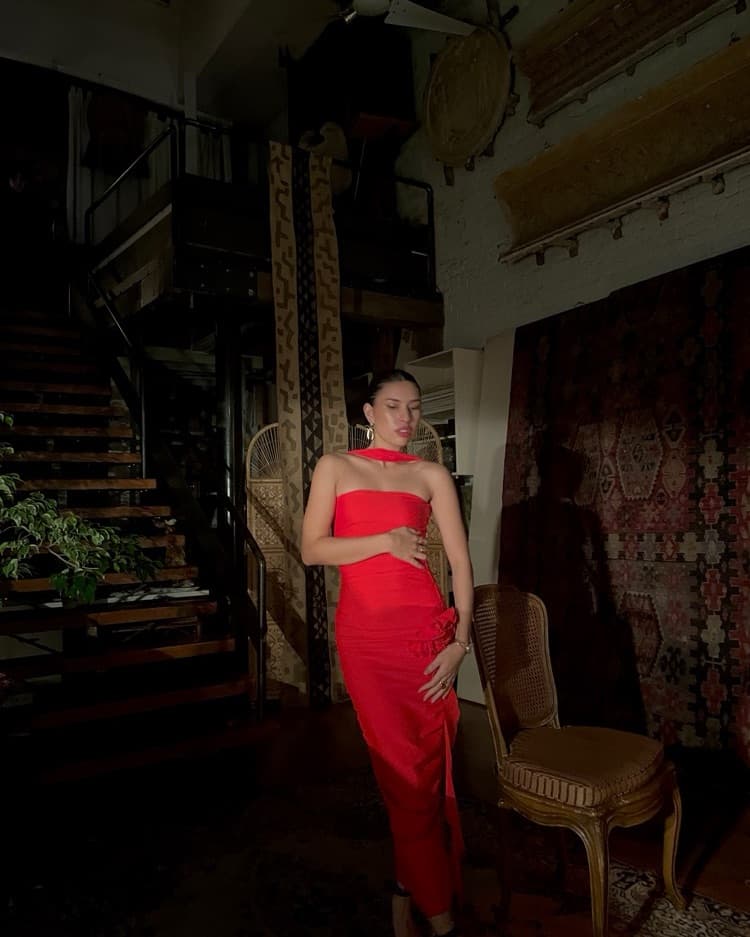 Fanci Club The Red Horse Dress - Image 2