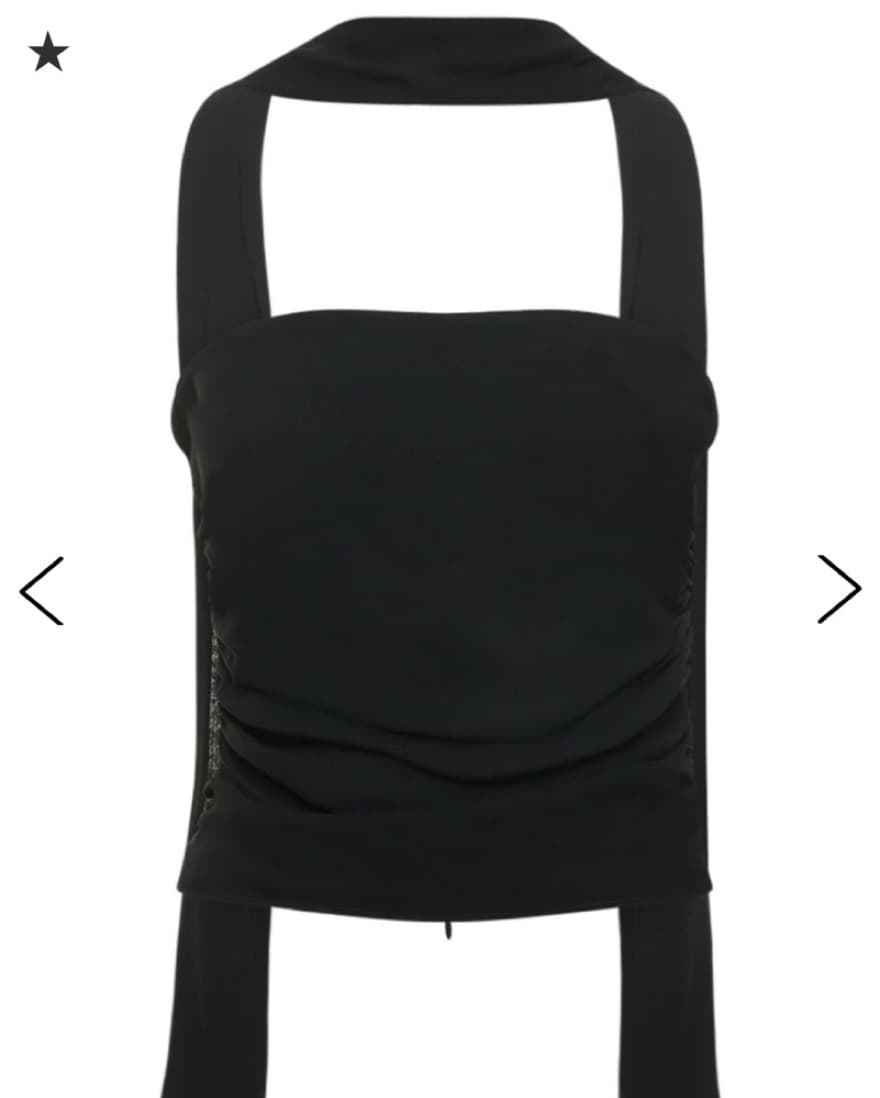 Black Tie Reformation Top - Image 2