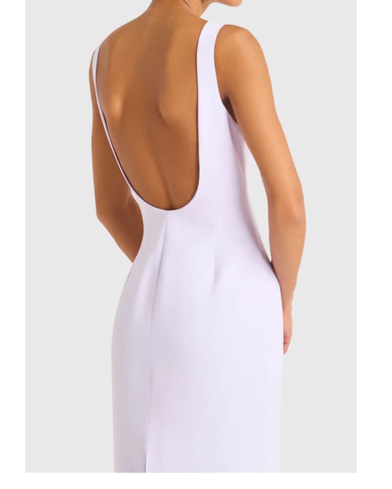 Elegant Lavender Maxi Dress - Image 2