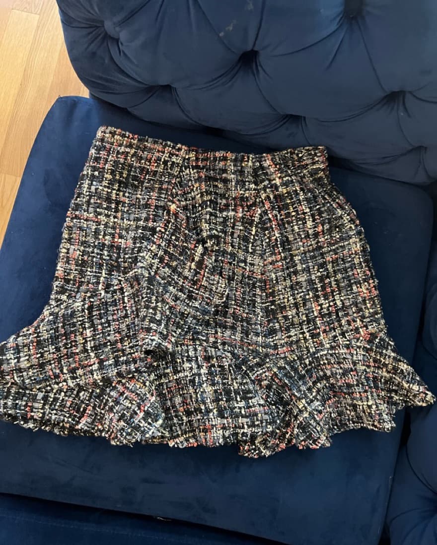 tweed mini skirt - Image 5
