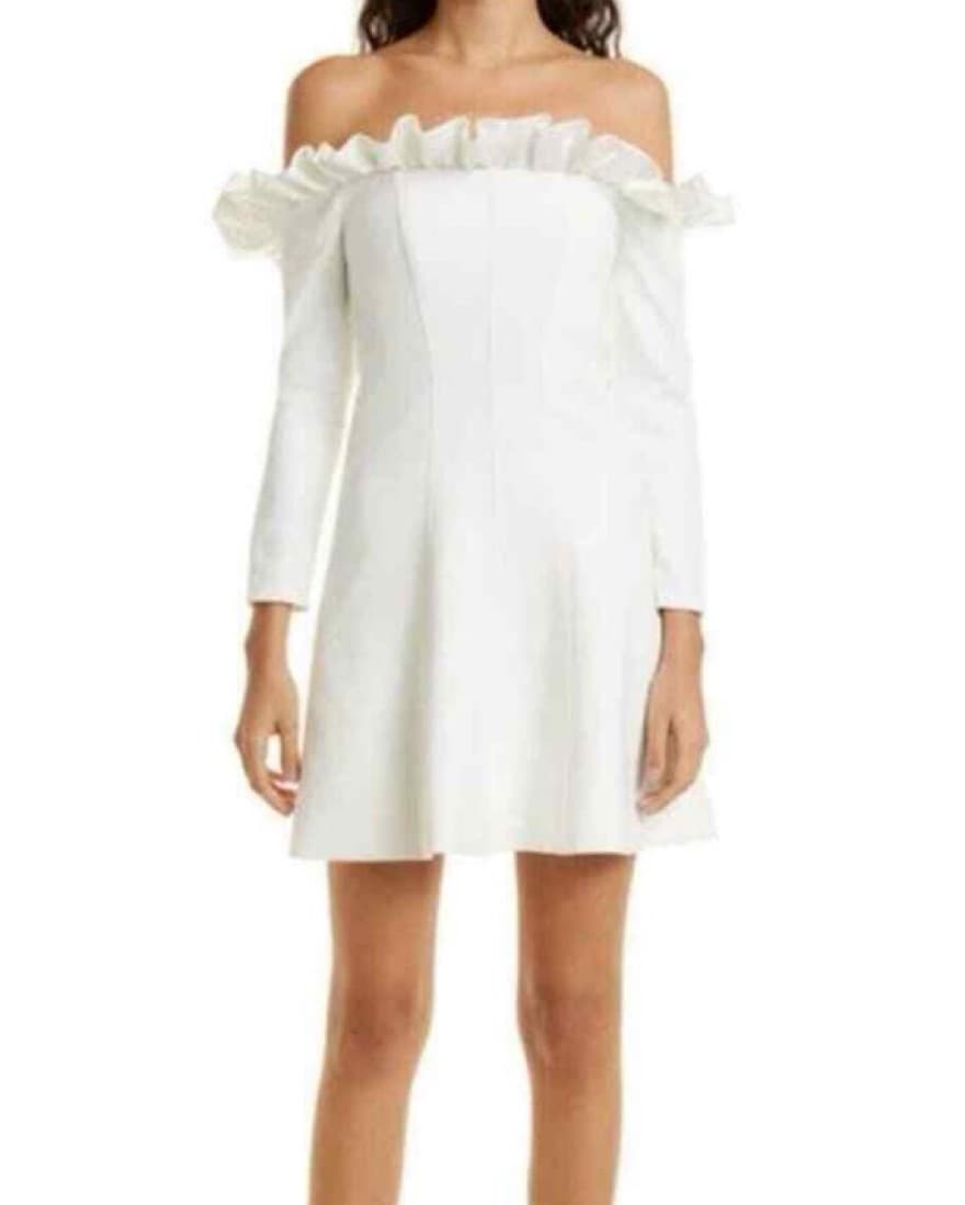 Cinq A Sept |  Off-the-Shoulder Dress - Image 1