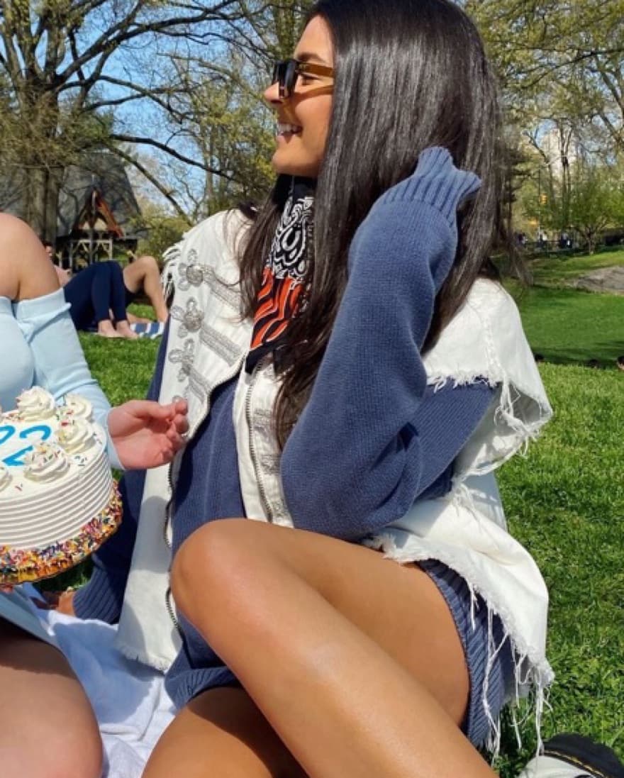 Free People Oversized Denim Vest - Image 3