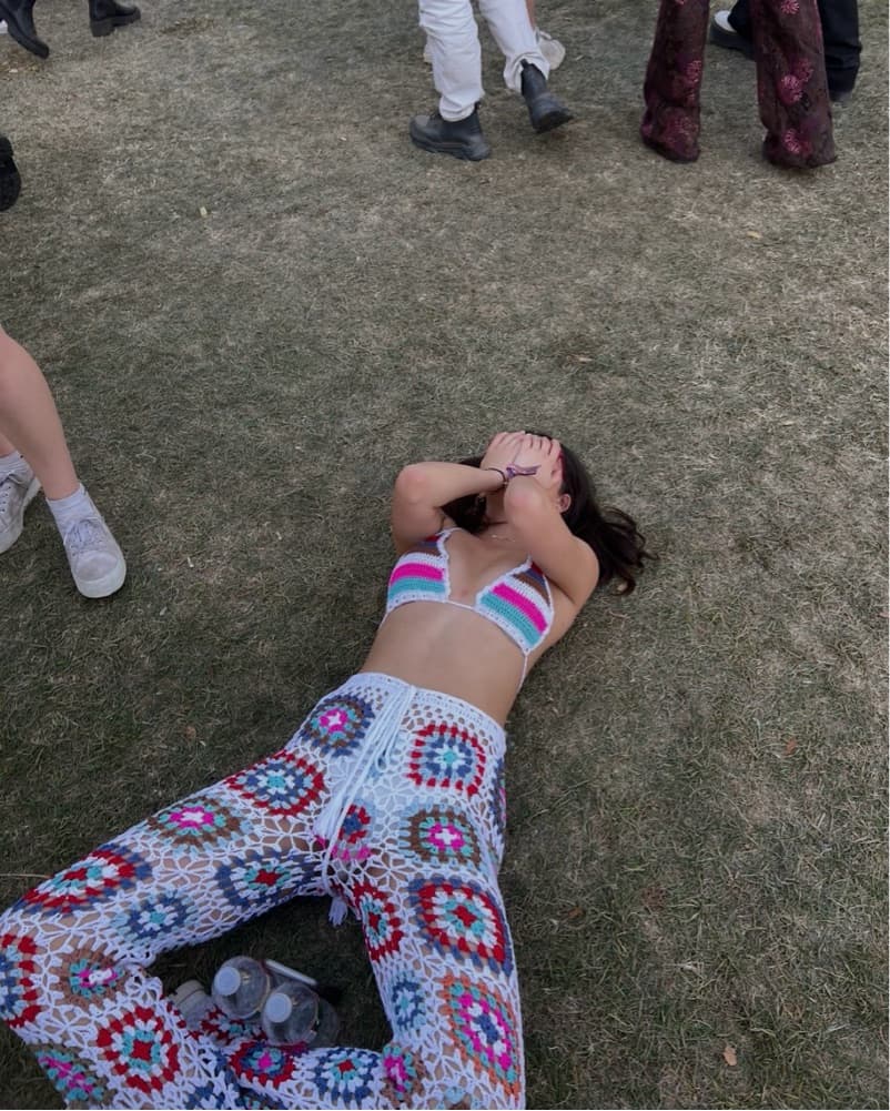 Crochet colorful festival set - Image 2