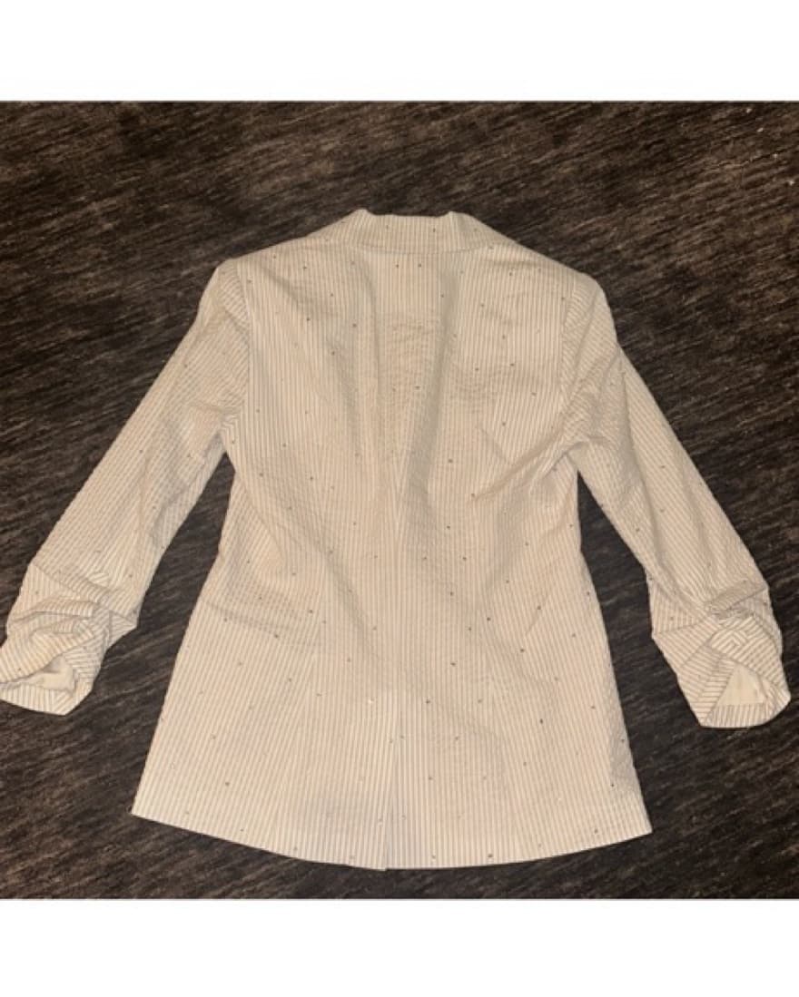 Cinq A Sept Striped Lightweight Blazer  - Image 4