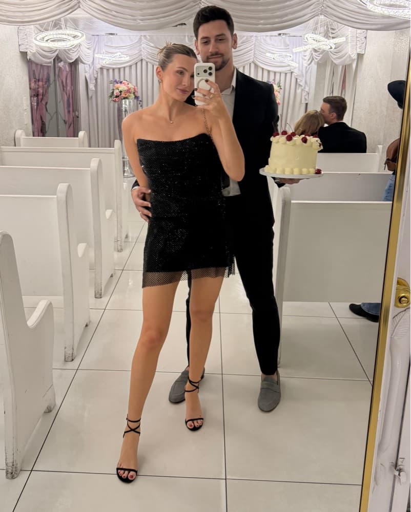 Black Mini Skirt Party Set  - Image 3
