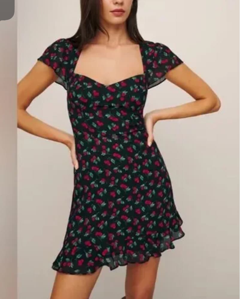 Reformation Cadence Cherry Dress - Image 1