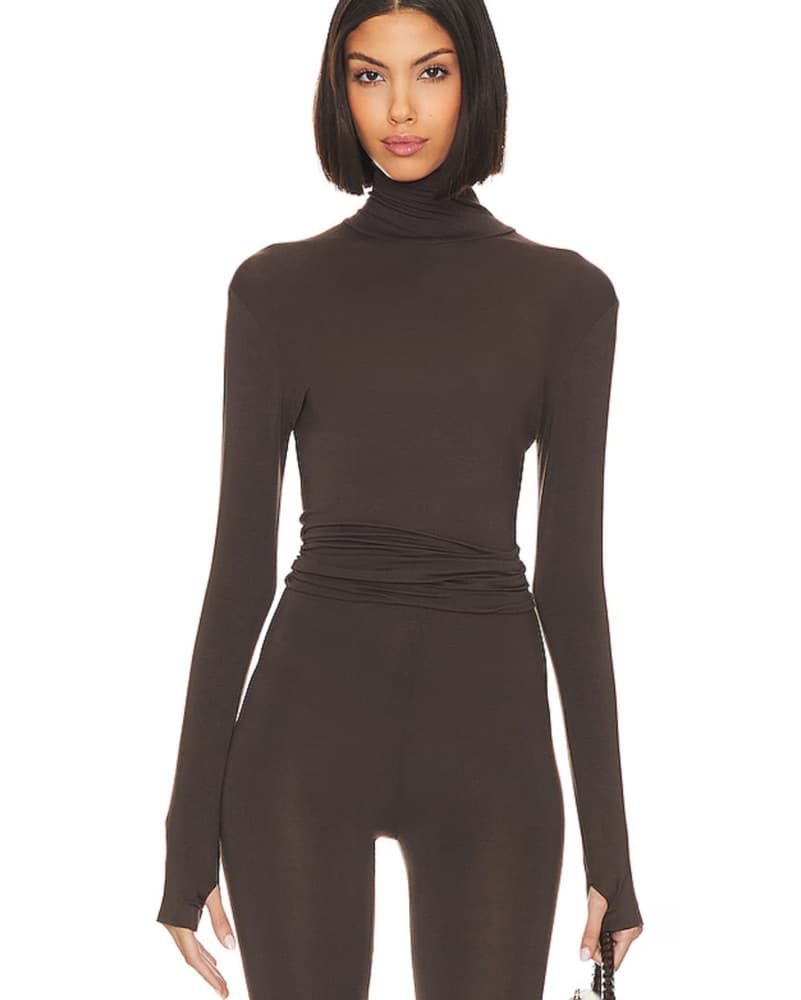 Norma Kamali Long Sleeve Turtleneck  - Image 1