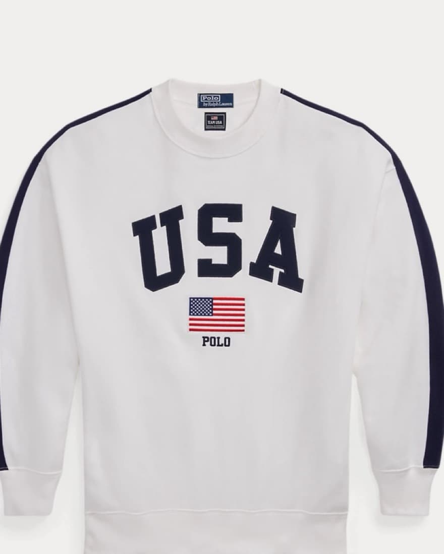 Ralph Lauren Team USA Oversize Crewneck - Image 5