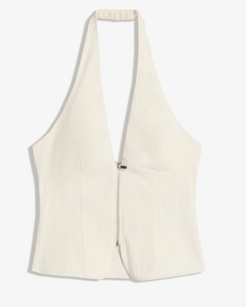 White Halter Top - Image 1
