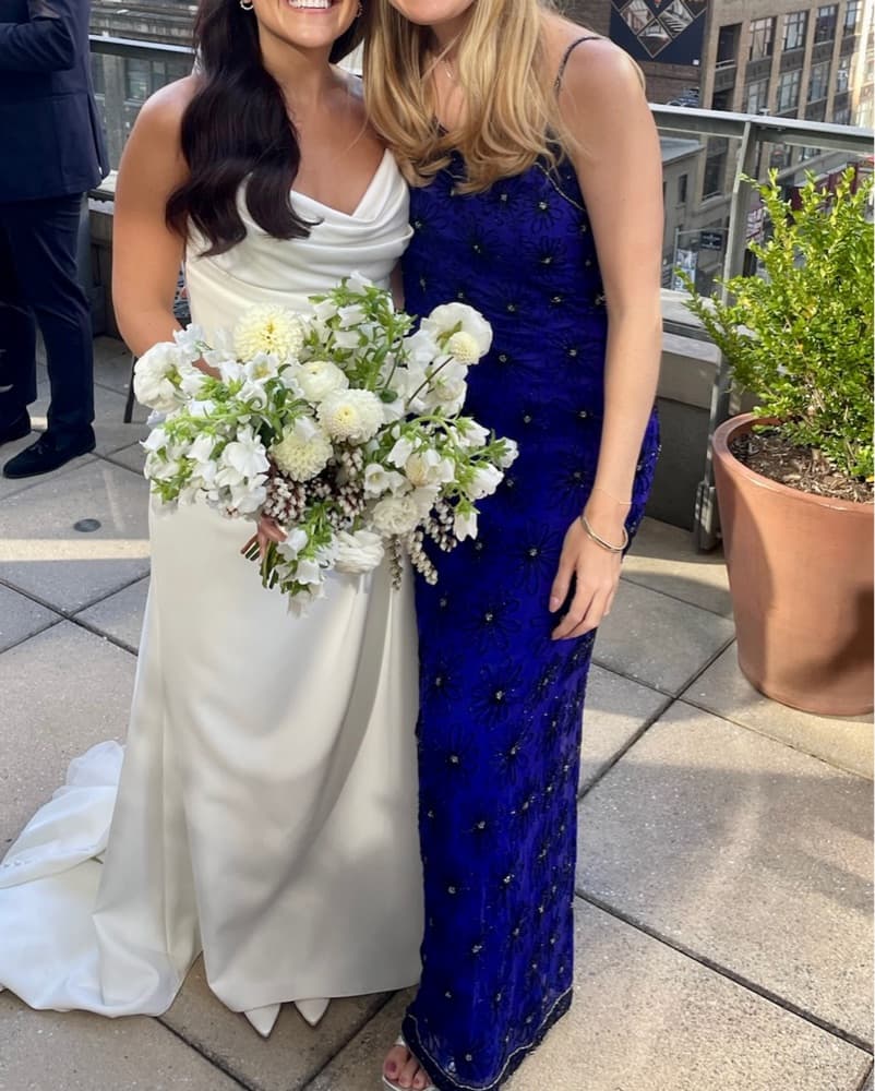 Elegant Royal blue Gown - Image 4